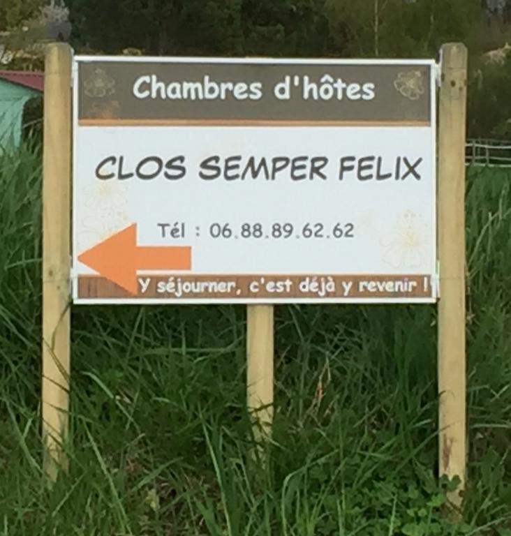 Chambres D'Hotes Du Clos Semper Felix Sainte-Bazeille Екстериор снимка